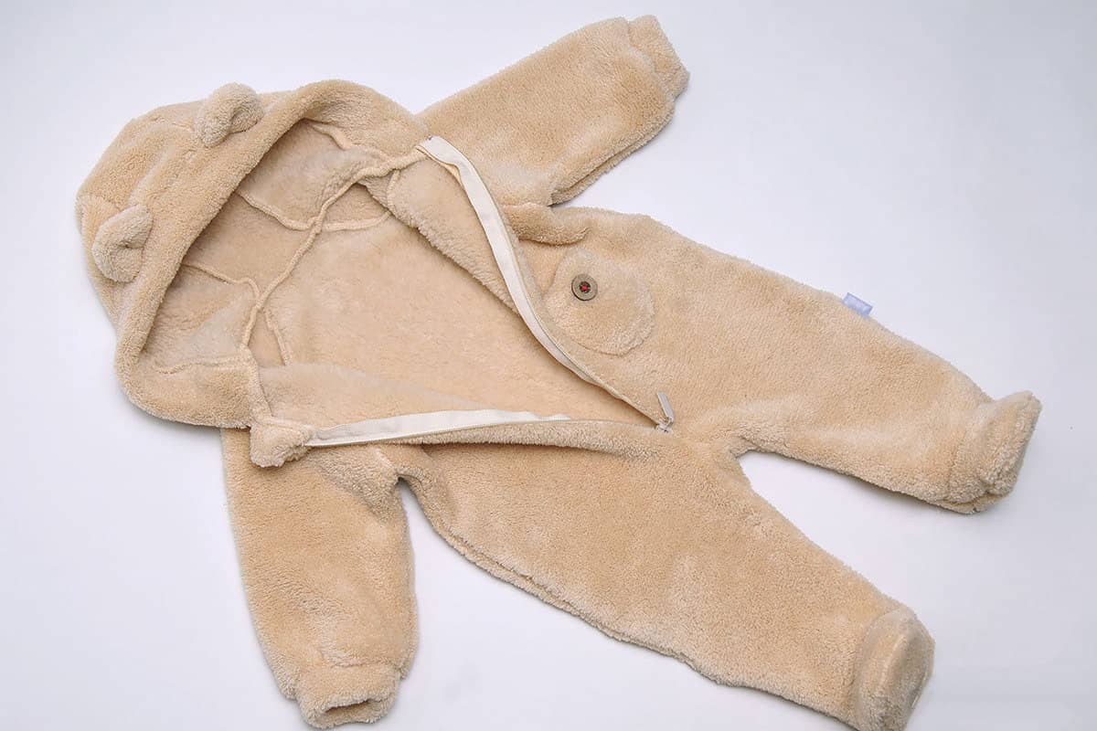 لباس تدی بچه گانه teddy dress جنس پشمی نرم لطیف