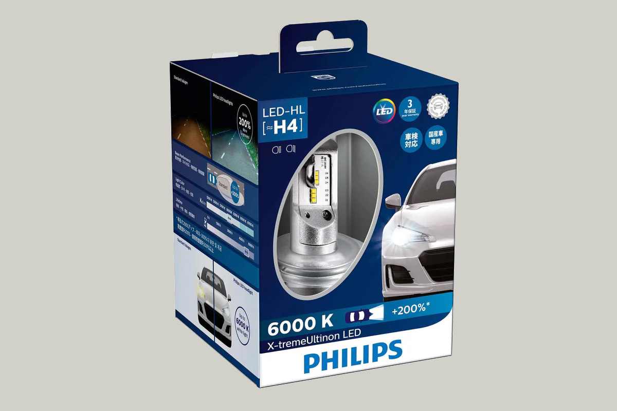 لامپ زنون فیلیپس Phillips نور زیاد طول عمر بالا ضمانت نامه معتبر