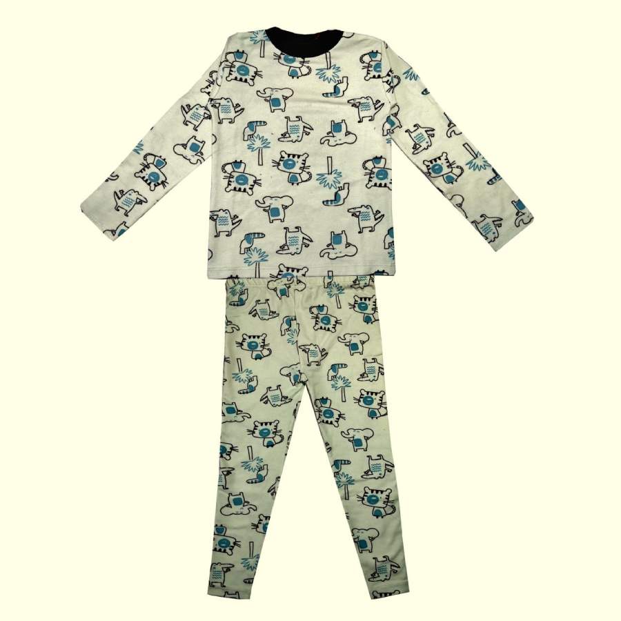 لباس خواب پسرانه؛ الیاف پنبه نخ 3 نوع ساده طرح دار چندتکه