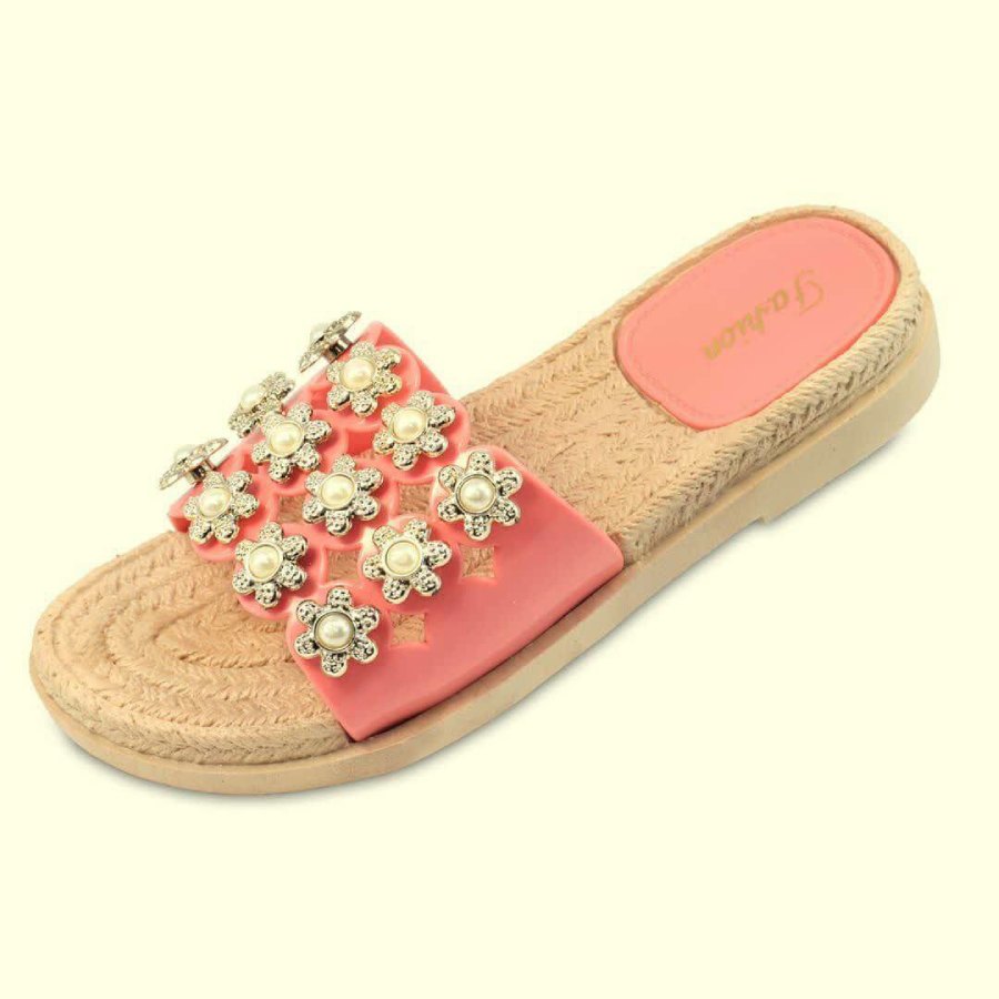 دمپایی فانتزی زنانه؛ مجلسی راحتی منعطف متریال (چرم طبیعی خز پلاستیک)