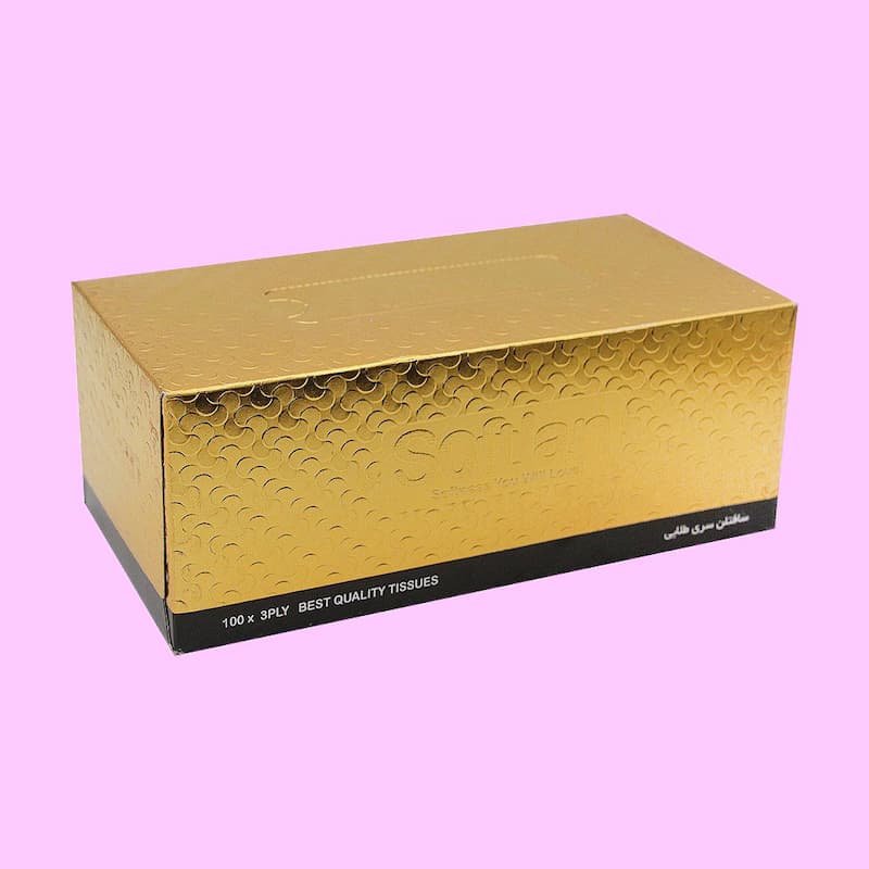 دستمال کاغذی عمده سافتلن؛ لطیف نرم قدرت جذب بالا (100 200 300) برگ