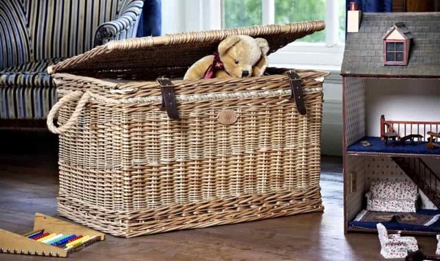 سبد حصیری شمال ؛ 2 مدل گرد مستطیلی سایز بزرگ کوچک