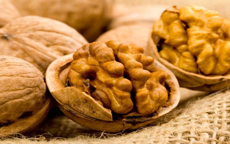 گردو پوست کاغذی خارجی؛ خاصیت پیشگیری سرطان تقویت عملکرد مغز سرشار از امگا 3