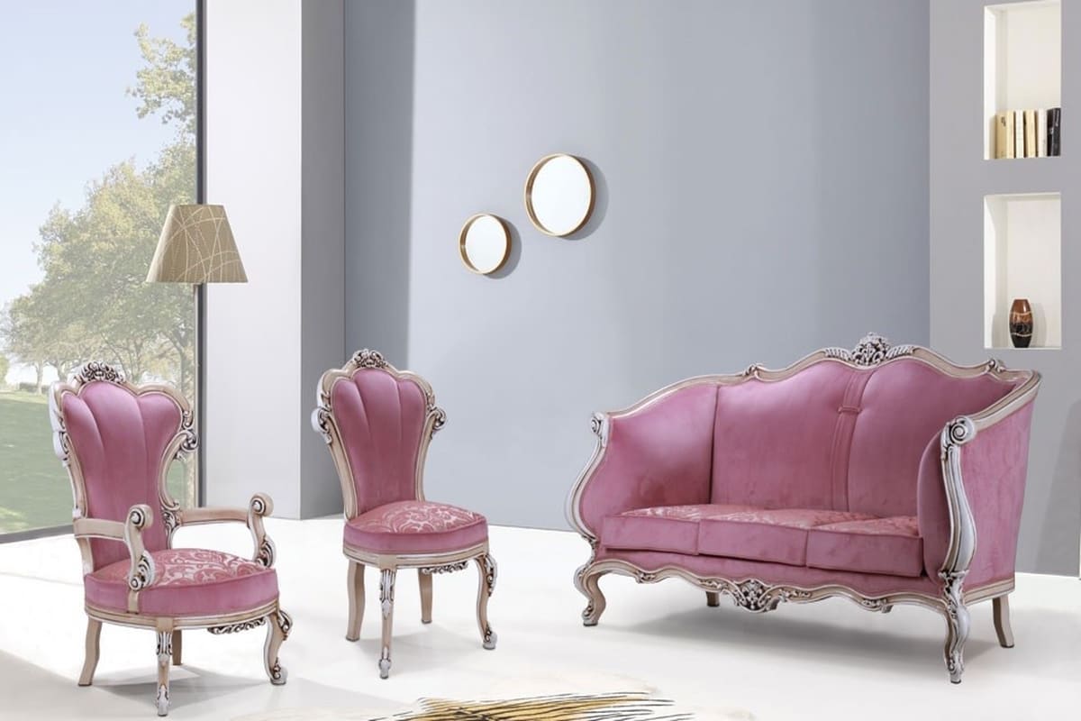 خرید مستقیم مبل سلطنتی چوبی + قیمت فروش کارخانه