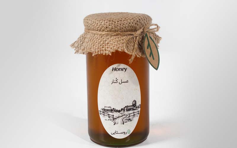 عسل خالص کنار ؛ عطر طعم شیرین فوق العاده + عقیق رنگ