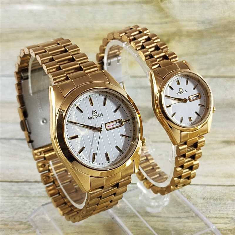 ساعت mema زنانه؛ کلاسیک فانتزی رسمی بند پهن باریک فریم فلزی