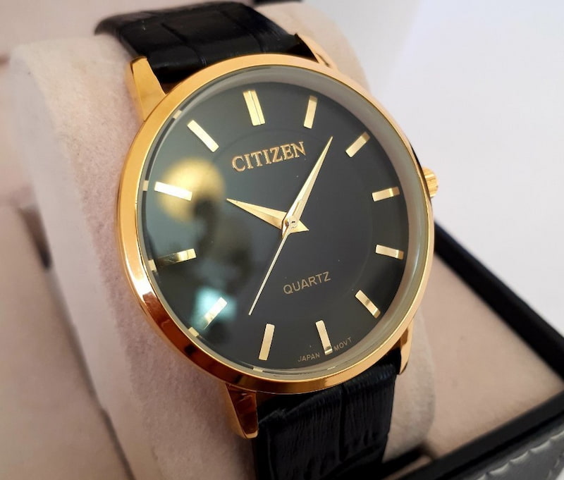ساعت سیتیزن بند چرمی اصل؛ شیک نرم سبک در 2 مدل یک موتوره سه موتوره