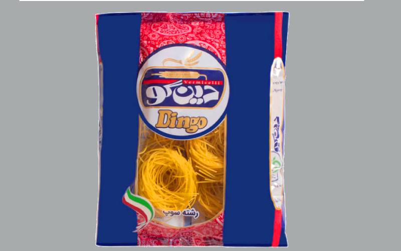 رشته سوپ دینگو Noodle soup خاصیت ویتامین B جهت رفع خستگی
