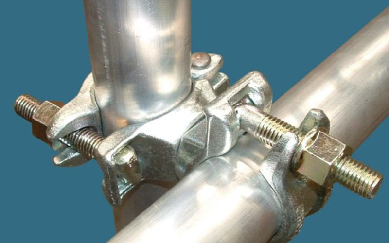 اتصالات لوله داربستی ؛ گالوانیزه فولاد تحمل فشار کشش