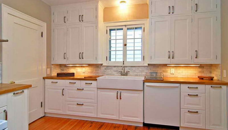 دستگیره کابینت سفید ؛ 3 مدل دکمه ای خطی لمسی مناسب کابینت فلزی