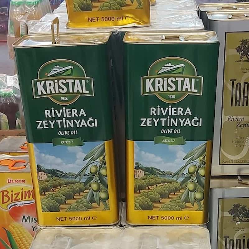 روغن زیتون 5 لیتری ترکیه Turky ماندگاری بالا دارای امگا 3 6