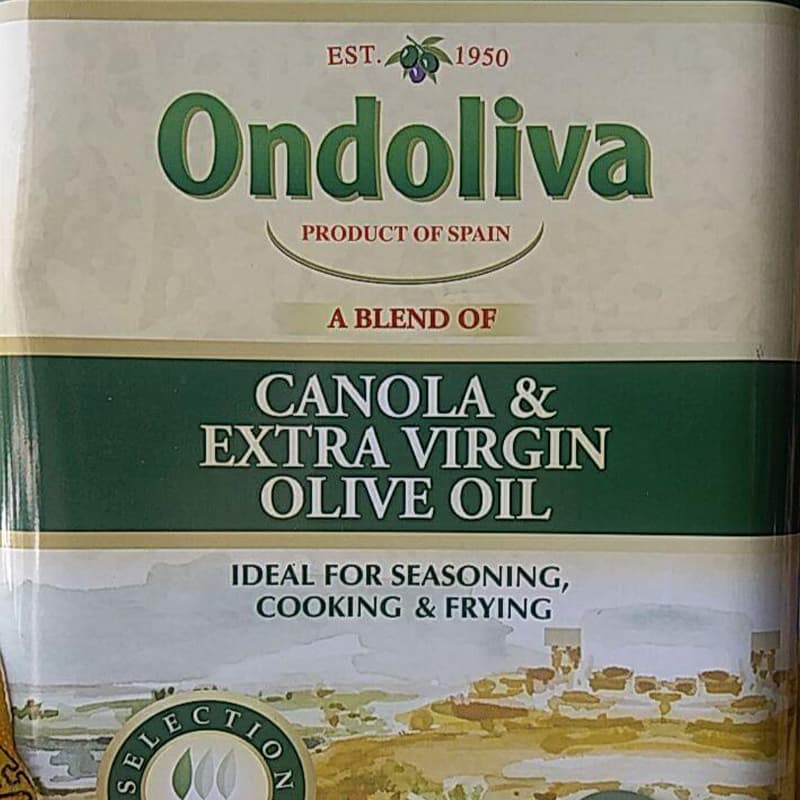 روغن زیتون ondoliva؛ چاشنی سس سالاد بسته بندی شیشه ای رنگ طلایی