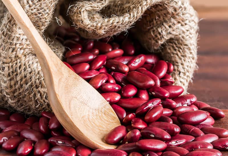 لوبیا قرمز خمین ؛ دانه درشت زودپز حاوی فیبر پروتئین 