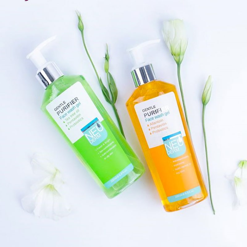 شوینده نئودرم ؛ کنترل چربی رفع آلودگی مناسب پوست چرب خشک مختلط