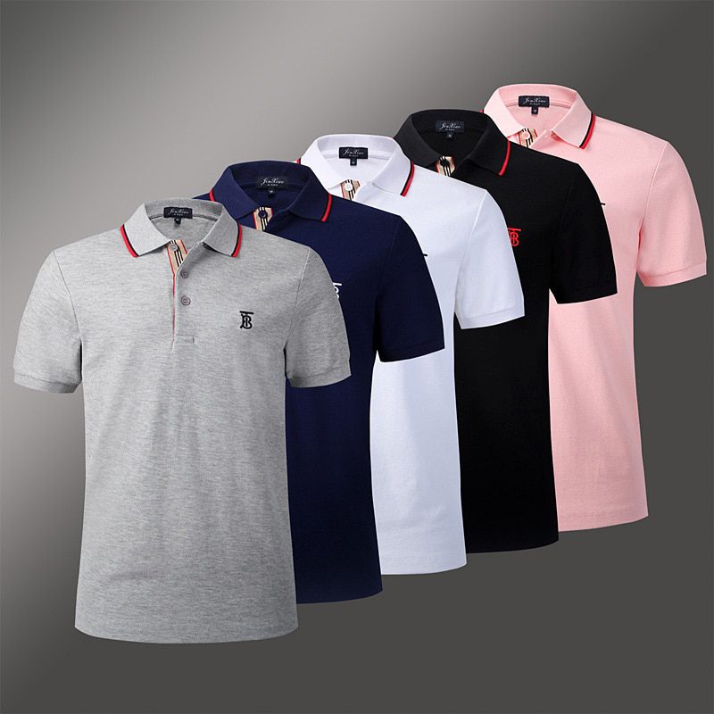 لباس کار تیشرت ؛ جنس تترون 4 مدل یقه دار سه دکمه پولوشرت جودون یقه کشویی