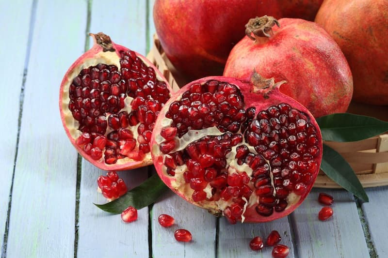 انار امروز در کرج ؛ ارگانیک آبدار پوست نازک رنگ قرمز روشن