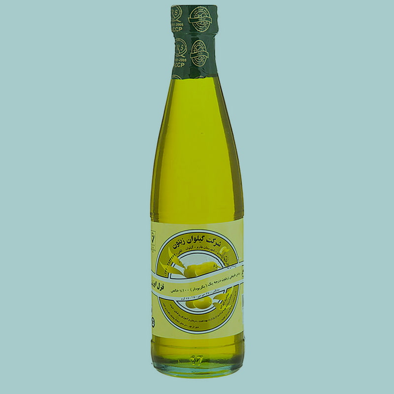 روغن زیتون گیلوان olive oil شیشه ای + تقویت سیستم ایمنی بدن