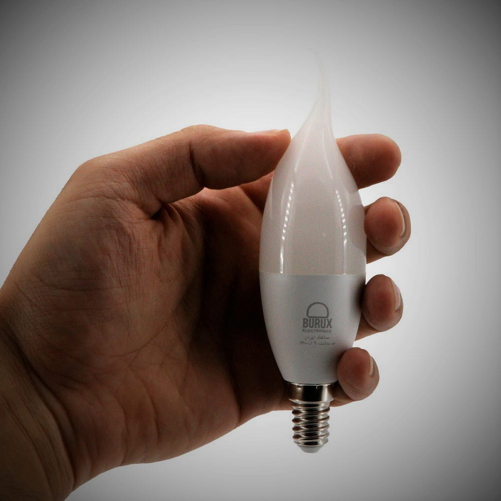 لامپ اشکی بروکس ؛ شمعی حبابی اندازه سرپیچ E14