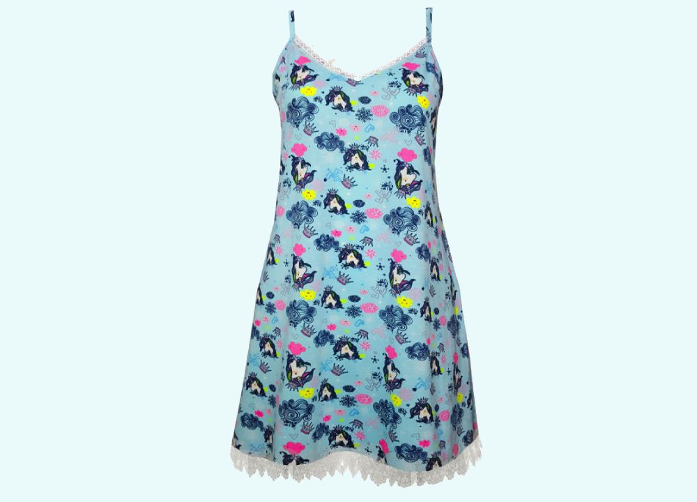 لباس خواب یونیکورن ؛ جنس پنبه ای لطیف طرح متنوع رنگارنگ