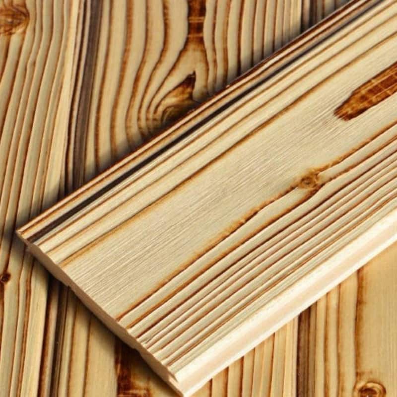 چوب لمبه نراد ؛ ضخیم مقاوم در برابر حشرات با 3 کاربرد (دکوراسیون پارتیشن آلاچیق چوبی)