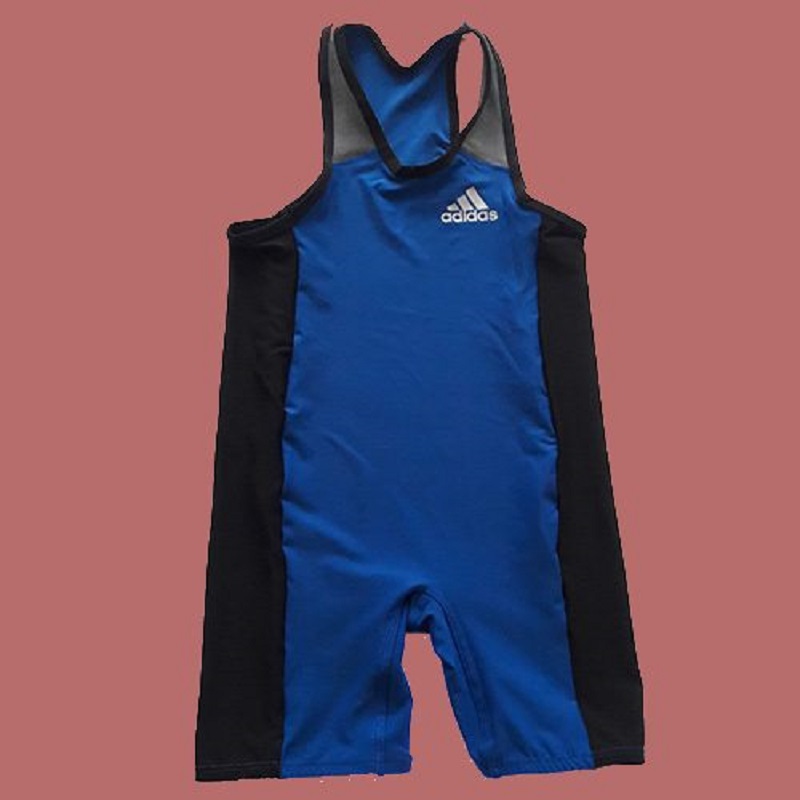 لباس کشتی مردانه ؛ نایلون ضد حساسیت 2 رنگ آبی قرمز