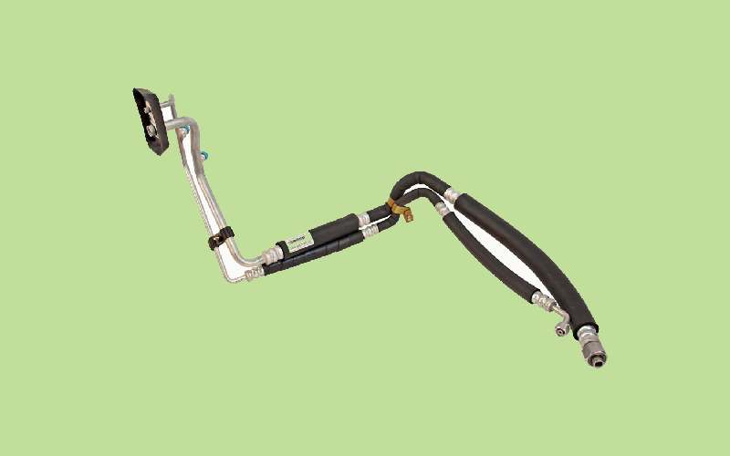 شیلنگ کولر سمند Cooler hose فلزی ضد زنگ مقاوم