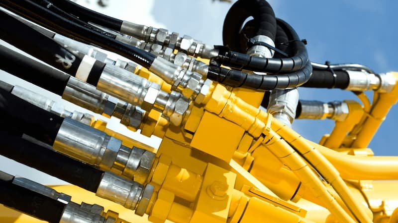 شیلنگ هیدرولیک تراکتور ؛ فشار متوسط رنگ مشکی Hydraulic hose سایز متنوع