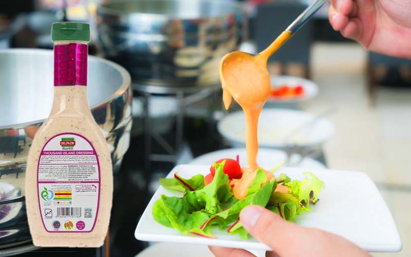 سس هزار جزیره دلپذیر (Thousand Islands) چاشنی سالاد ساندویچ