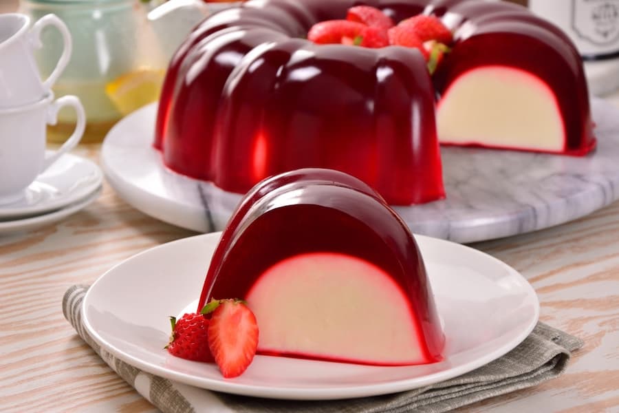 ژله آماده مجلسی jelly جامد شفاف تقویت استخوان کودکان سالمندان