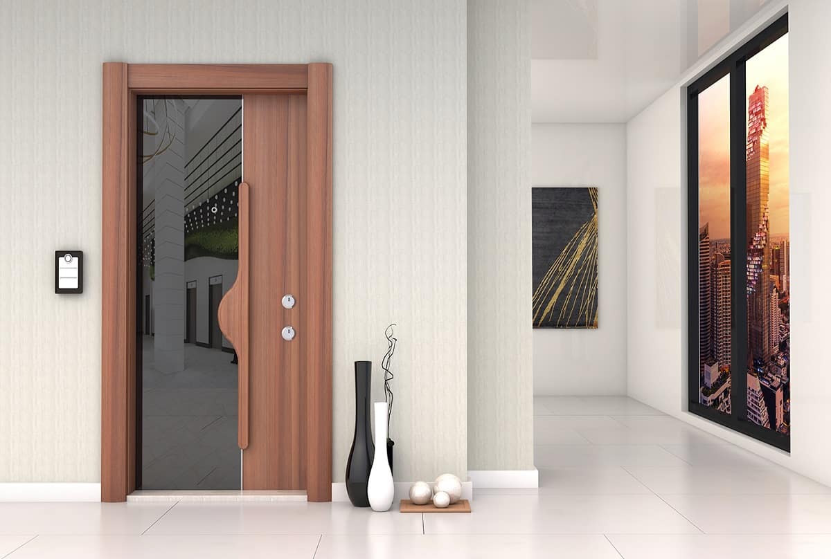 روکش درب اچ پی ال؛ خام چوبی ملامینه رنگ براق طرح برجسته خاص