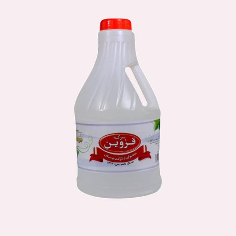 سرکه 3 لیتری قزوین (طعم دهنده ترشیجات) انگور سیب