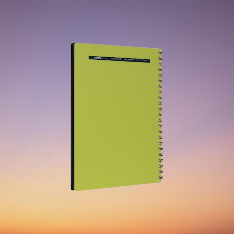 دفتر جیبدار پاپکو note book طلقی محکم مخصوص برنامه ریزی هفتگی