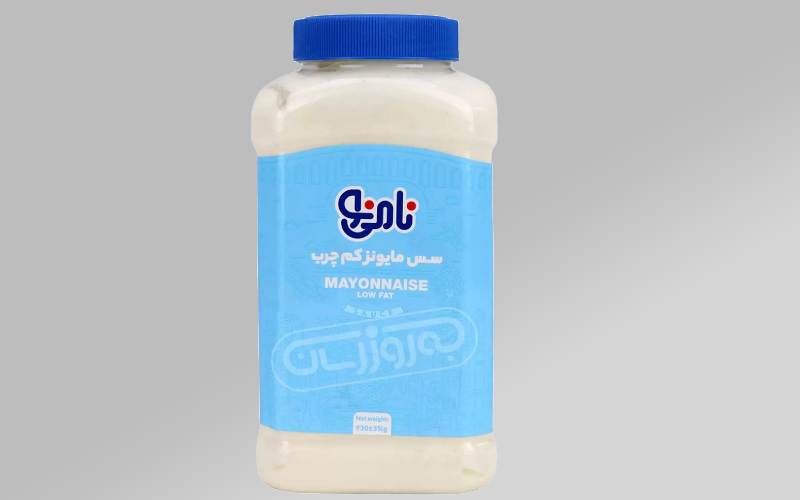 سس نامی نو sauce مایونز کم چرب شیرین مناسب فست فود