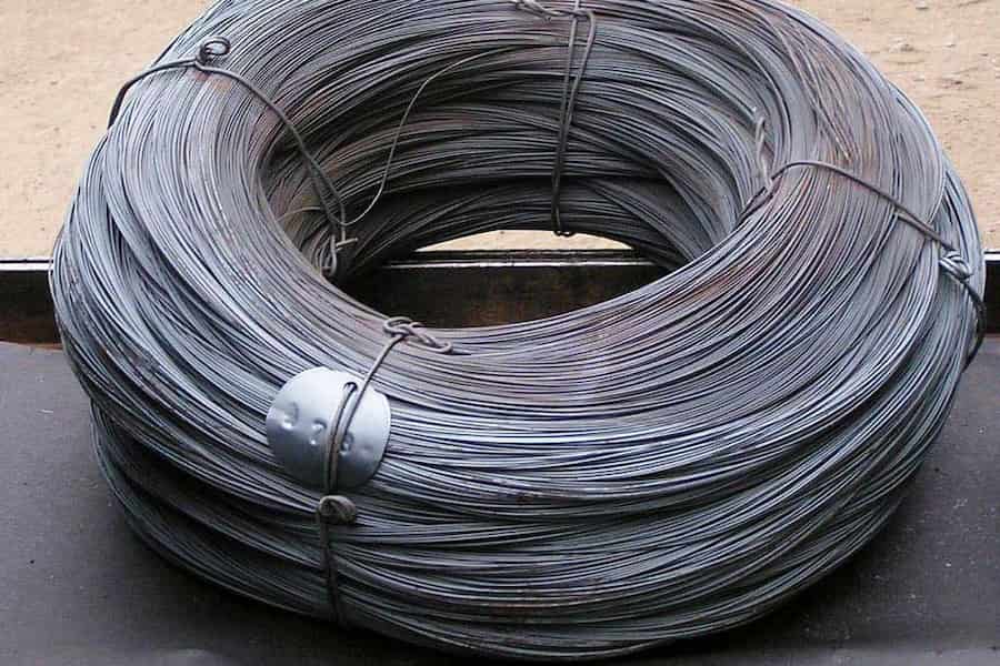 سیم مفتول نازک؛ متری کلافی 3 نوع نرم سفت فنری کاربرد صنعت ساختمان