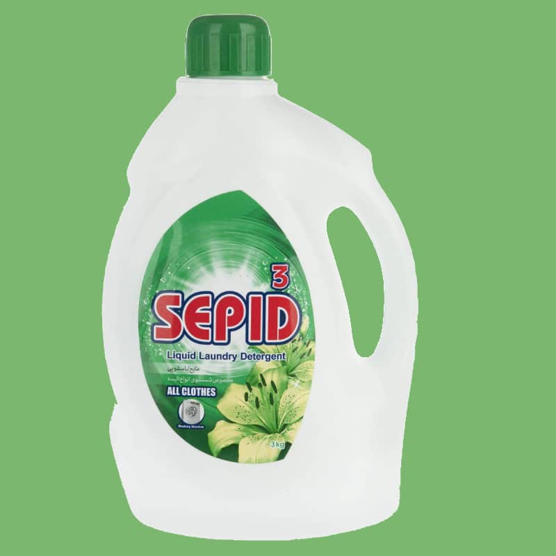 مایع لباسشویی سپید؛ خوشبو لطیف محافظ لباس ضد حساسیت Washing liquid