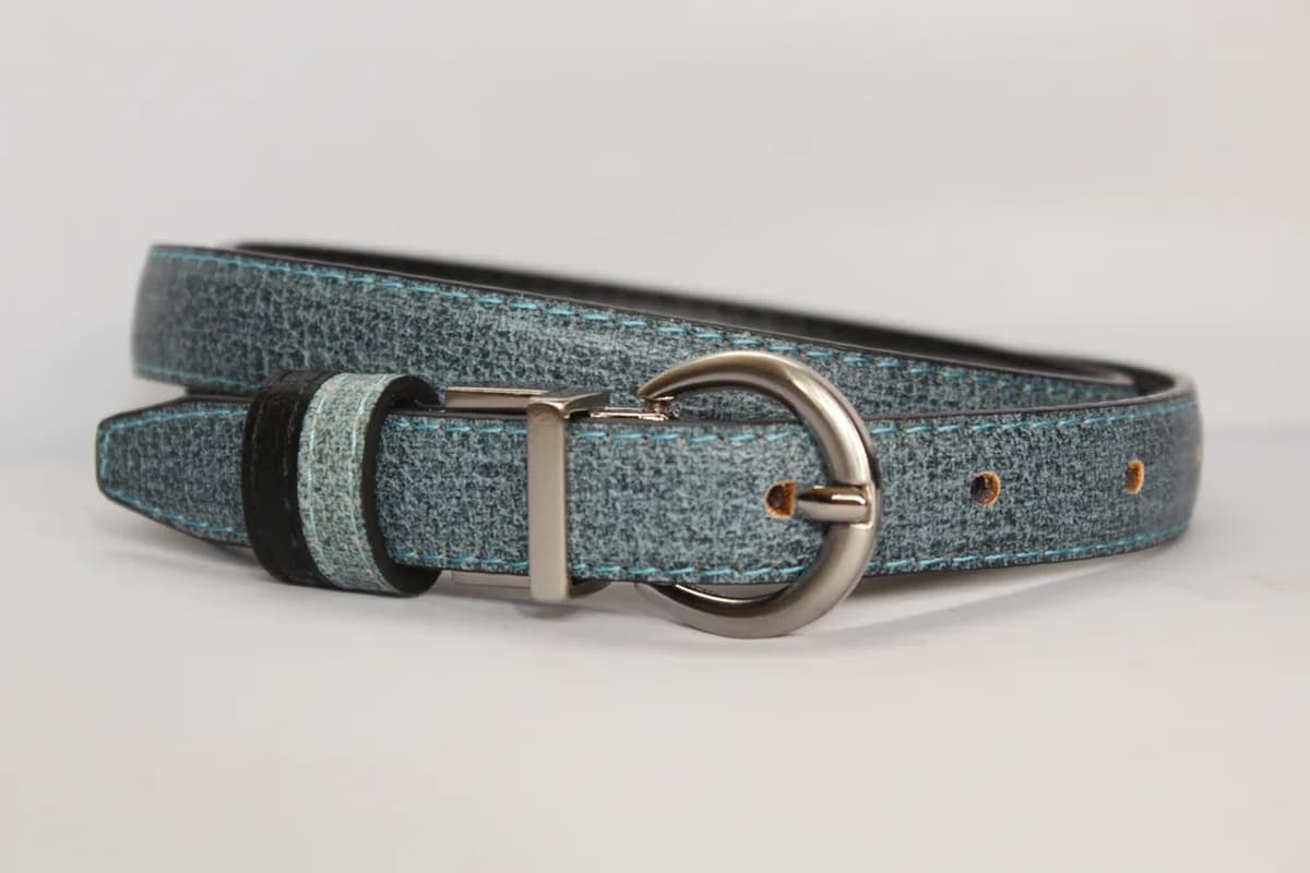 کمربند زنانه چرم درسا؛ مجلسی پهن سگک دار عدم ترک خوردگی