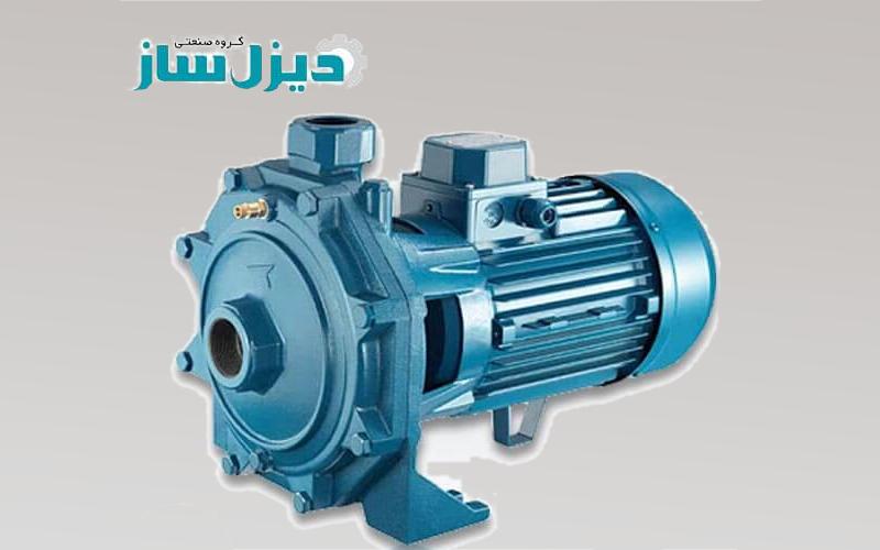 الکتروپمپ دیزل ساز Electropump جنس چدن تک فاز افزایش فشار آب