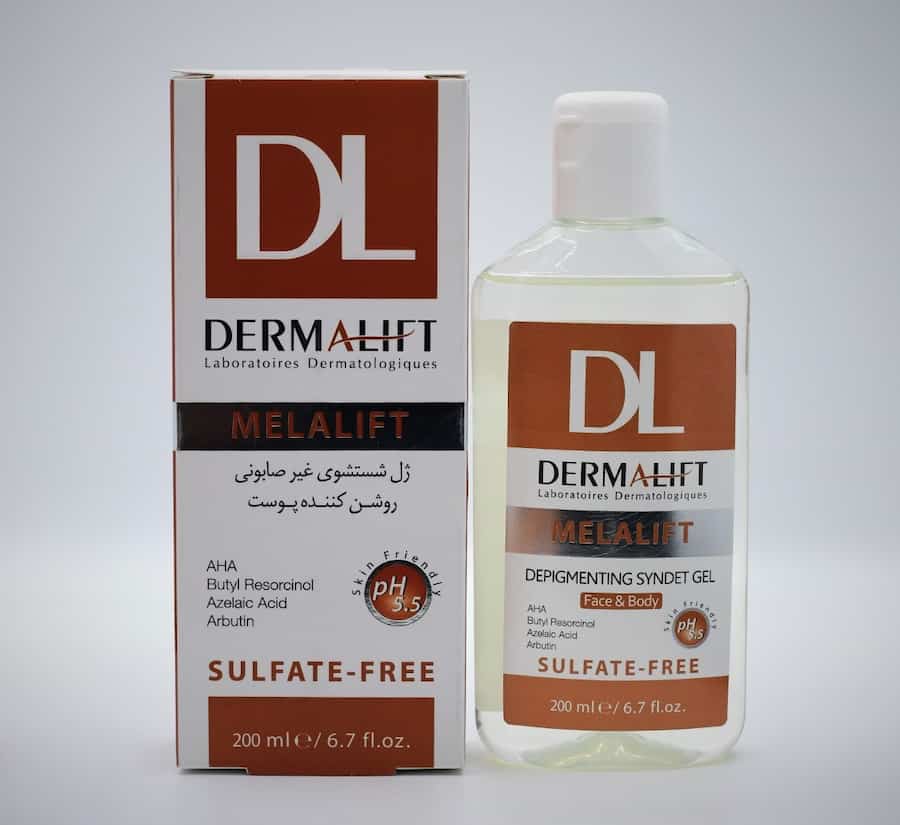 شوینده روشن کننده درمالیفت (رفع تیرگی) فومی ژلی لایه بردار