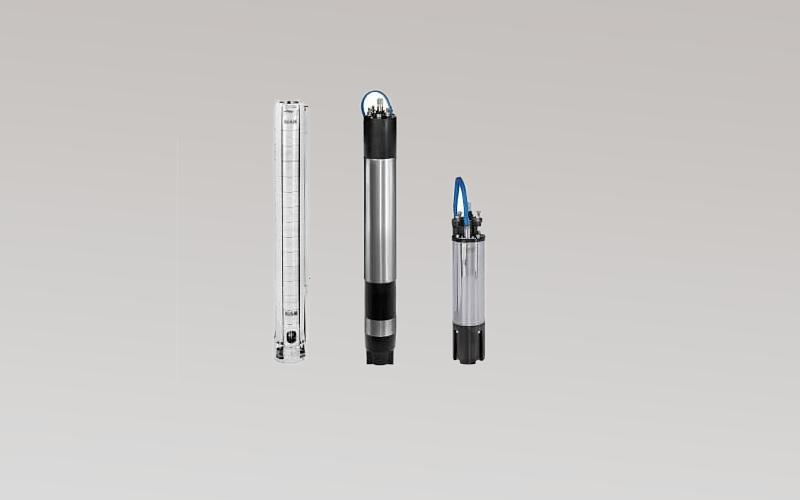 الکتروپمپ شناور؛ افزایش فشارآب جنس بدنه چدن سیالات آب (شور شیرین)