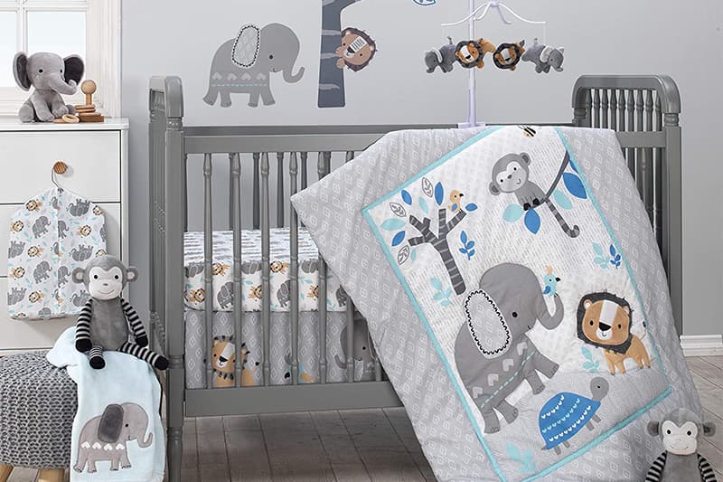 کالای خواب نوزاد؛ تشک بالش پتو الیاف طبیعی ضد حساسیت رنگبندی شاد