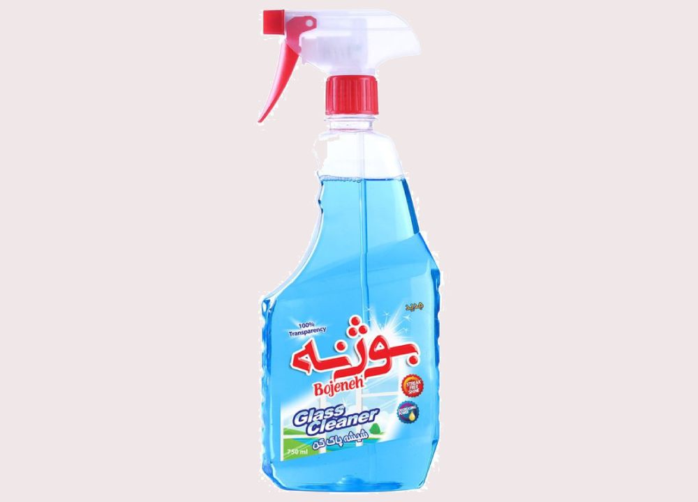 شیشه پاک کن بوژنه؛ ساده دوقلو حجم 200 500 میلی لیتر مخصوص تمیز کردن