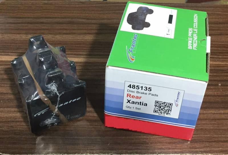 لنت ترمز فرانتک 206؛ جنس سرامیکی دو جفت استحکام بالا سرعت عمل