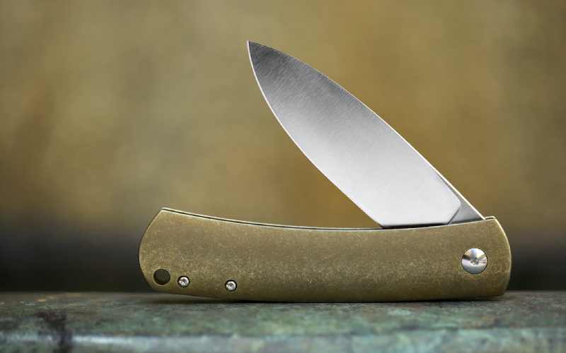 چاقو جیبی کوچک Knife جنس استیل سبک کم جا