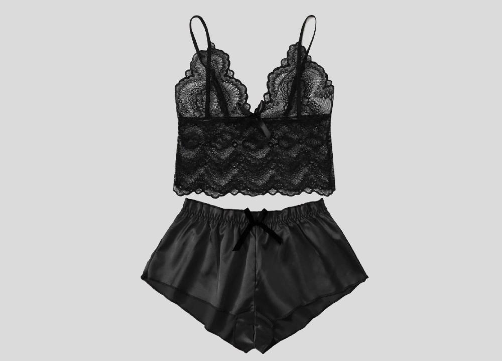 لباس خواب یانی Pajamas پیراهنی دو تکه ضد حساسیت