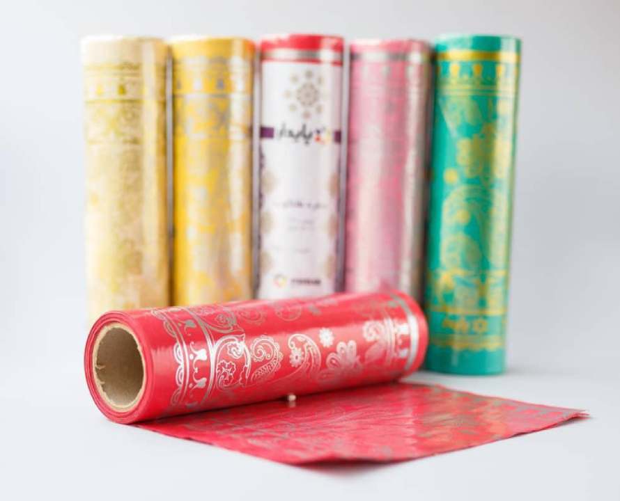 نایلون یکبار مصرف Nylon رولی دوخت شده جنس پلی اتیلن