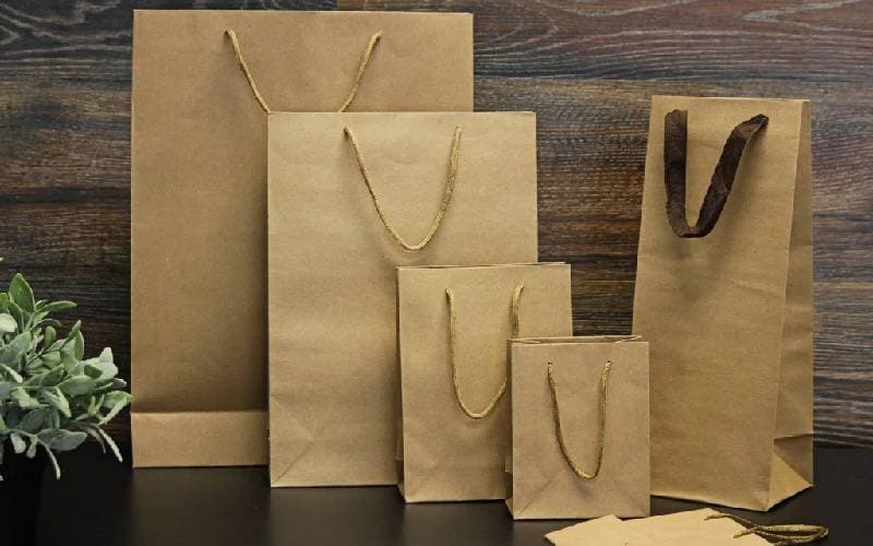 پاکت کرافت ساده؛ قهوه ای مناسب بسته بندی محصولات خشک