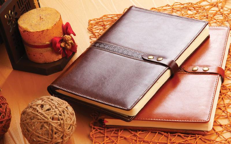 دفتر کلاسور چرم؛ حلقه پلاستیکی فلزی سایز (A4 A3) جداسازی مطالب