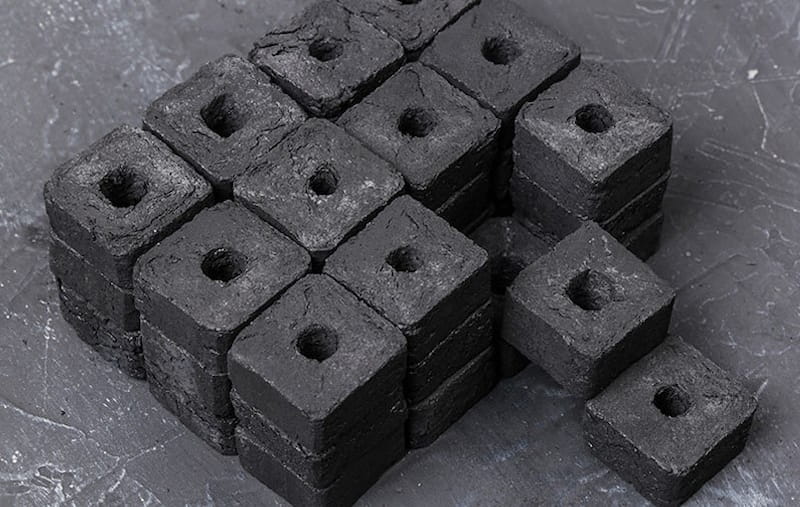 زغال چینی وارداتی coal مربع چند ضلعی بدون جرقه دود بو