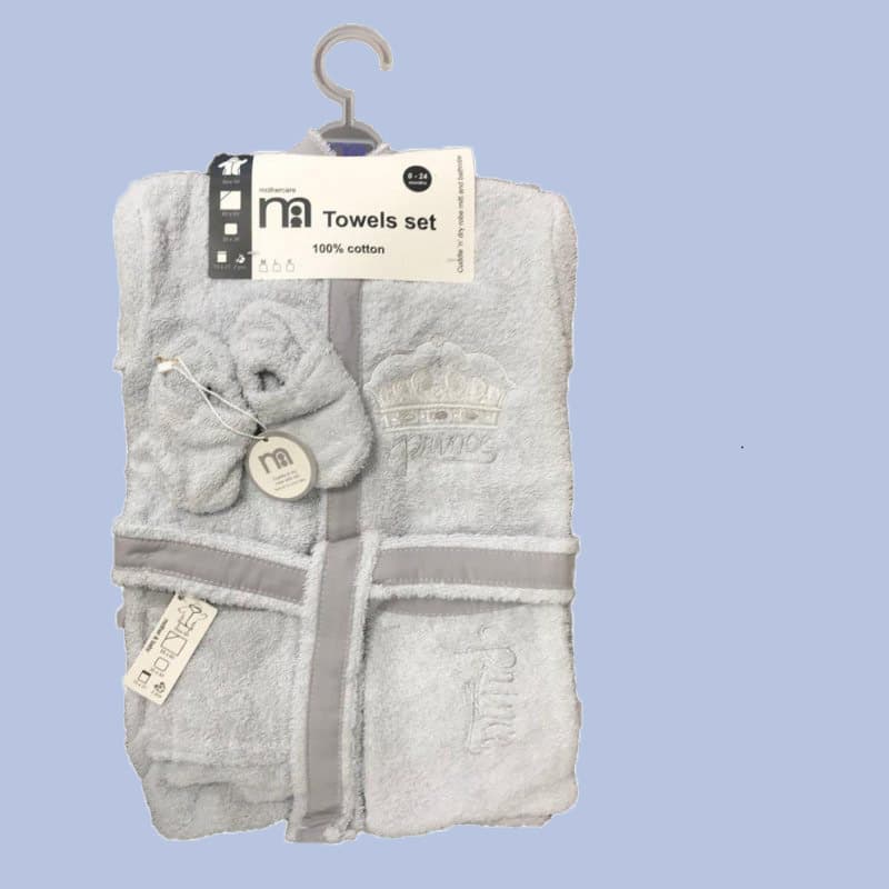 ست حوله نوزادی مادرکر Towel تن پوش ساده ضد حساسیت