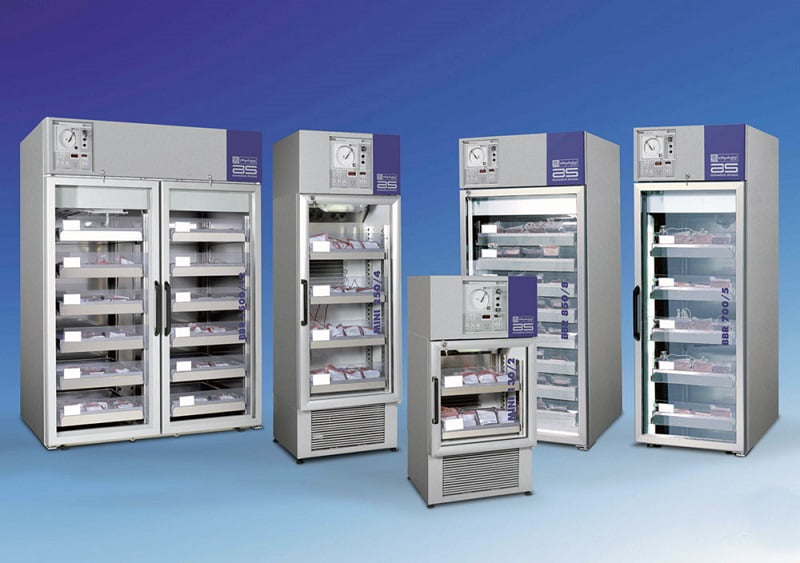 یخچال صنعتی استیل؛ صندوقی ایستاده تمام استیل ضد زنگ 6 درب